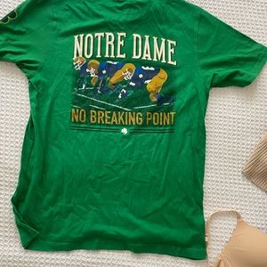 The shirt Notre dame football shirt from 2018.